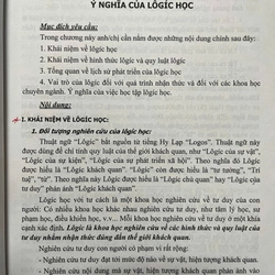 LÔ GÍC HỌC 494033
