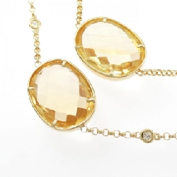 Dây chuyền Citrine 750YG 108.75CT - Hàng hiệu Chính hãng 846700