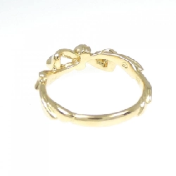 Nhẫn kim cương hình ruy băng K18YG 0.03CT - Hàng hiệu chính hãng 856105