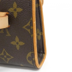 Túi đeo hông Louis Vuitton Monogram Pochette Florentine XS M51855+M67303 609066