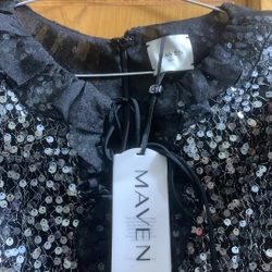 Váy Maven đen bling 459751