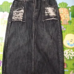 Váy bò túi kiểu