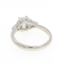 Nhẫn kim cương PT900 1.024CT G VS1 cắt hình ngọc lục bảo - Hàng hiệu Authentic 873740