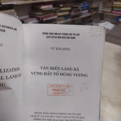 Sách - Văn hiến làng xã vùng đất tổ Hùng Vương - Vũ Kim Biên (A1) 564226