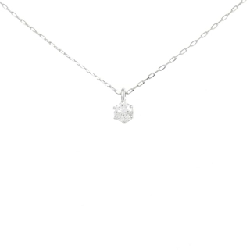 PT Solitaire Diamond Necklace 0.10CT - Hàng hiệu Authentic