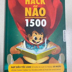 "Hack" não 1500 tái bản 2019 - Sách luyện tiếng Anh có kèm app học online 143003