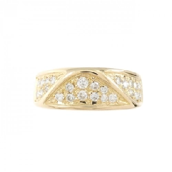 Nhẫn kim cương K18YG 0.31CT 668988