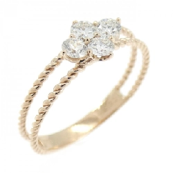 Nhẫn kim cương K18PG 0.30CT