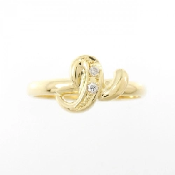 Nhẫn kim cương K18YG 0.024CT 670023