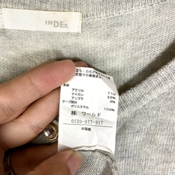 Áo Cadigan Mongtoghi Nhật Nhà Index
Size S /M
 353195