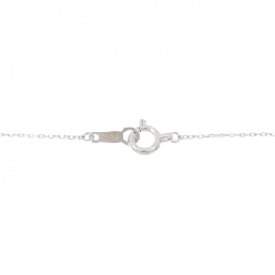 Dây chuyền kim cương Solitaire PT900/K18WG 0.224CT - Hàng hiệu Chính hãng 859852