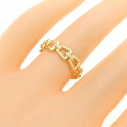 Nhẫn kim cương K18YG 0.04CT 672613