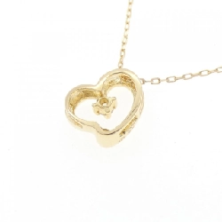 K18YG Dây chuyền kim cương hình trái tim 0.02CT - Hàng hiệu Chính hãng 859071