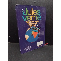 Tám mươi ngày vòng quanh thế giới Jules Verne mới 70% bẩn bìa, ố nhẹ, ẩm, bìa cứng 2009 HCM.ASB3010 917363