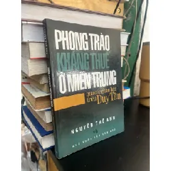 Phong trào kháng thuế - Nguyễn Thế Anh 271589