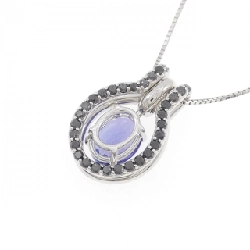 K18WG 2WAY Đá Tanzanite Dây Chuyền 2.00CT - Hàng hiệu Chính hãng 859807