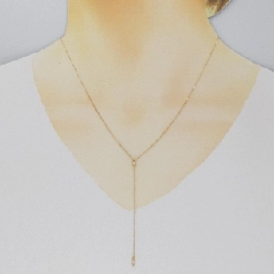 K18YG Dây chuyền kim cương 0.06CT - Hàng hiệu Chính hãng 859414