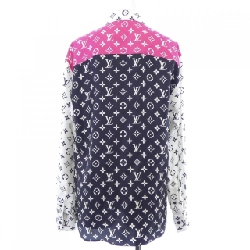 Áo sơ mi LOUIS VUITTON màu hồng fuchsia FNBL16NU1 - Hàng hiệu Authentic 774352