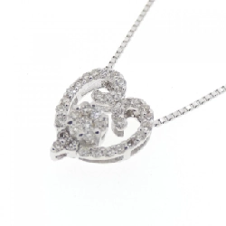 K18WG Dây chuyền kim cương 0.30CT - Hàng hiệu Authentic 862237