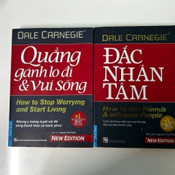 Combo 2 cuốn Đắc nhân tâm - Quẳng gánh lo đi & vui sống 