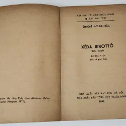 CÉSAR BIROTTEAU - Tác phẩm của H. De Balzac 758217