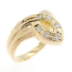 Nhẫn kim cương K18YG 0.07CT - Hàng hiệu Chính hãng