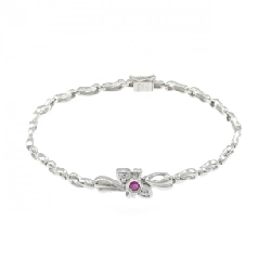 PT850 Nhẫn Ruby 0.13CT - Hàng hiệu Chính hãng 877777