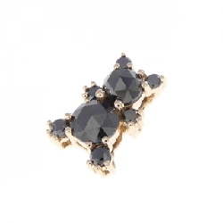 K18PG Gấu Kim Cương Mặt Dây 0.67CT - Hàng hiệu Chính hãng