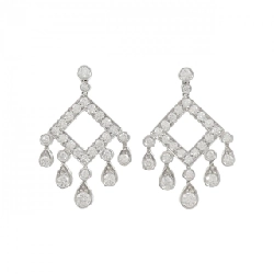 Bông tai Tiffany Legacy Open Square