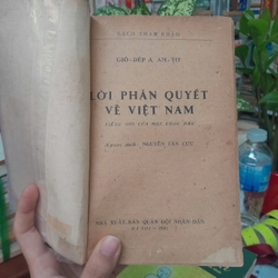 LỜI PHÁN QUYẾT VỀ VIỆT NAM 433786