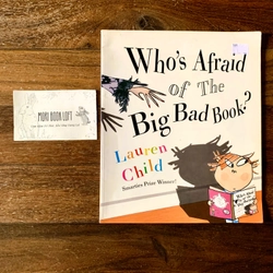 Sách ngoại văn Who's Afraid of the Big Bad Book?, Used, kèm trang gấp bên trong