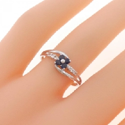 Nhẫn Sapphire Hoa K10WG - Hàng hiệu Chính hãng 852844