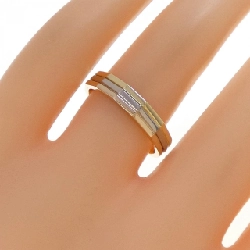 Nhẫn 4゜C K18 ba màu - Hàng hiệu Authentic 836600