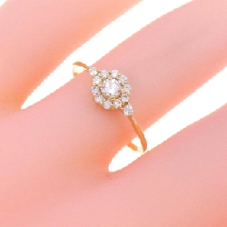 Nhẫn kim cương K18YG 0.22CT - Hàng hiệu Chính hãng 857461