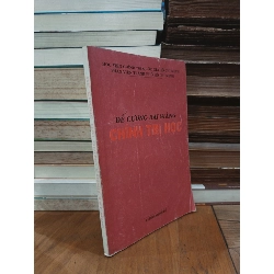 Đề cương bài giảng Chính trị học - Học viện chính trị quốc gia TPHCM