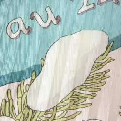 Khăn quàng cổ xếp ly HERMES NOEL AU 24 FAUBOURG - Hàng hiệu Chính hãng 807283