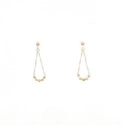 K18YG Bông tai - Hàng hiệu Authentic