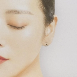 K10YG Bông tai kim cương hình trái tim 0.14CT - Hàng hiệu Chính hãng 866047