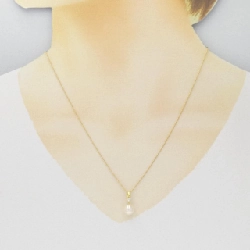 K18YG Dây chuyền ngọc trai Akoya 7.6mm - Hàng hiệu Chính hãng 856628