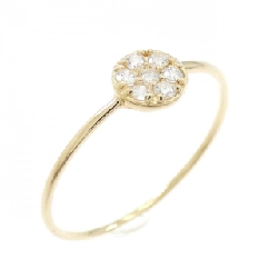 Nhẫn kim cương K18YG 0.10CT - Hàng hiệu Chính hãng