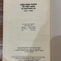 Hiệp định Paris về việt nam 30 năm nhìn lại (1973-2003) (k3) 558847