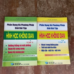 PHÂN DẠNG VÀ PHƯƠNG PHÁP GIẢI BÀI TẬP HÌNH HỌC KHÔNG GIAN( 2 tập)- NGUYỄN ANH TRƯỜNG