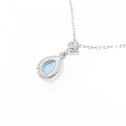 K10WG Blue Topaz Necklace - Hàng hiệu Authentic 856378