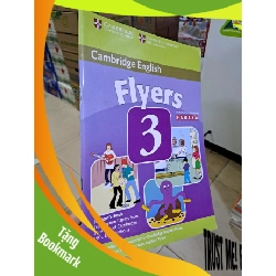 (TẶNG BOOKMARK) Flyers 3 Cambridge English mới 90% chưa viết RBK0808 HỌC NGOẠI NGỮ