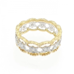 Nhẫn kim cương 750YG/750WG - Hàng hiệu Authentic 852828