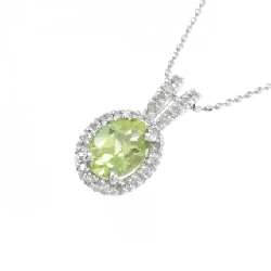 K18WG Peridot Necklace - Hàng hiệu Authentic 865444