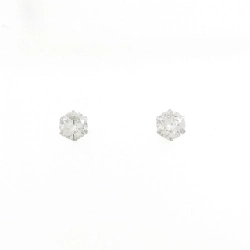Bông tai kim cương Solitaire PT900 0.60CT - Hàng hiệu Chính hãng