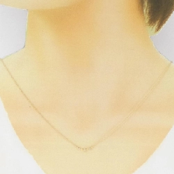 K18YG Ngôi sao Kim cương Dây chuyền 0.01CT - Hàng hiệu Chính hãng 860786