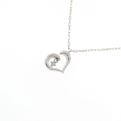 K10WG Dây chuyền kim cương hình trái tim 0.01CT - Hàng hiệu Chính hãng 860490