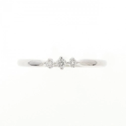 Nhẫn kim cương ba viên K18WG 0.05CT - Hàng hiệu Authentic 851147